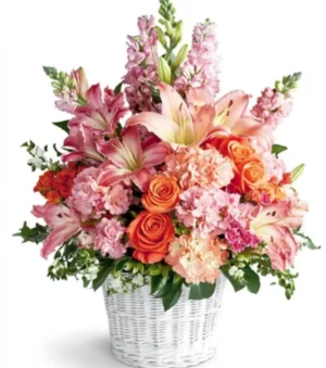 Loved Ones Funeral Basket