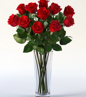 One Dozen Red Roses