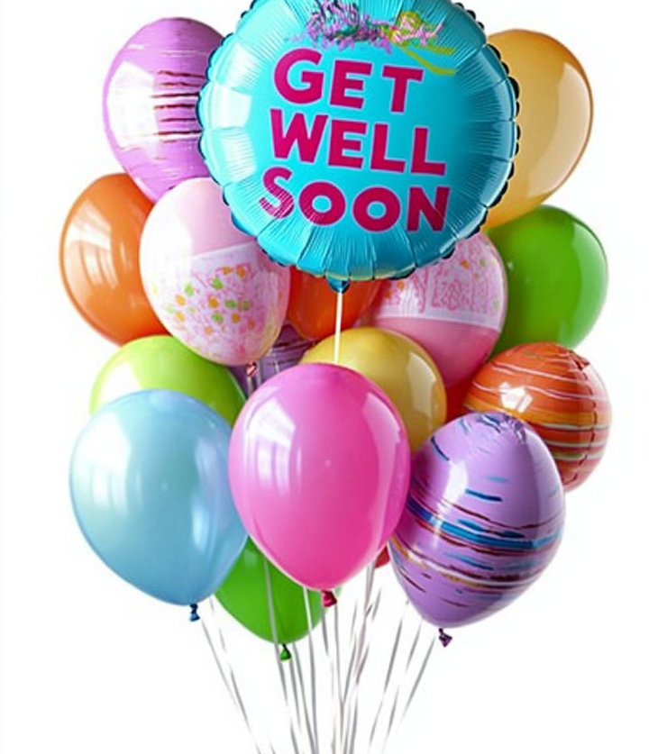 Get Well Soon Balloon Bouquet