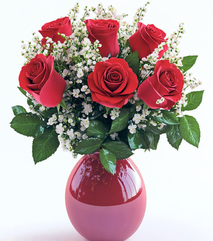 Richly Colored Roses