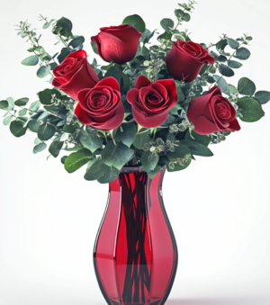 True Love 6 Roses