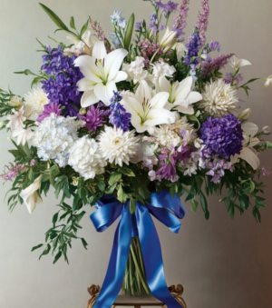 Peaceful Eternity Standing Wreath